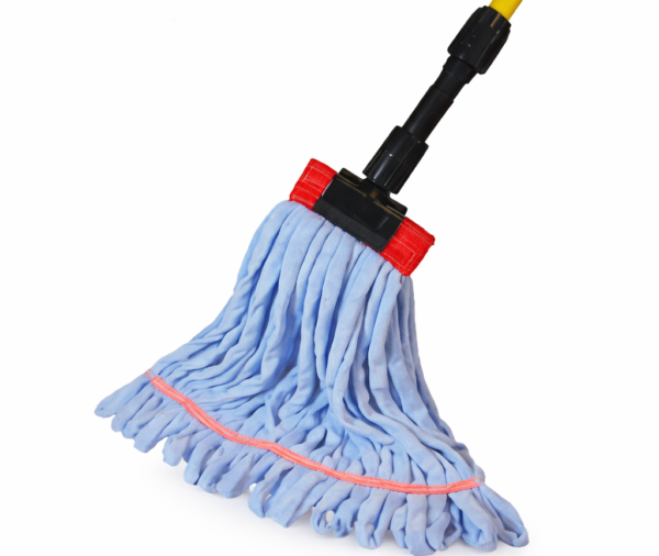 Golden Star Relintless Microfiber Wet Mop w/ 5" Canvas Band (Size: Large | Looped Ends) | 1 Each