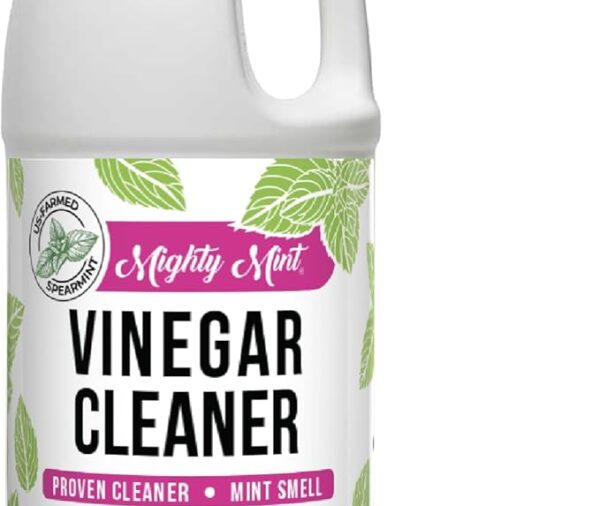 Mighty Mint Vinegar Cleaner, All-Purpose Cleaning for Household Surfaces, Natural Mint Scent, 32oz